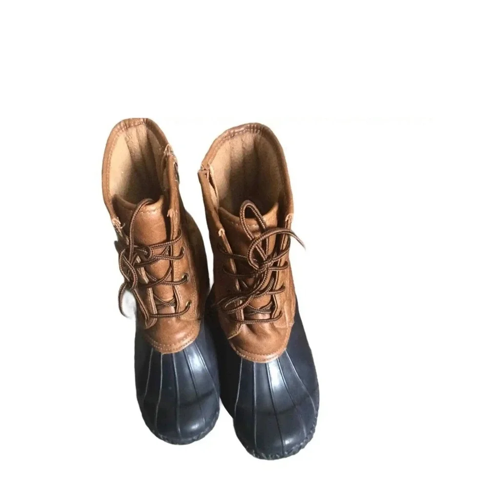 Stevies Quilted Fleece Lined Duck Boots Size‎ 5